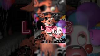 [FNAF] WITHERED FOXY BEATS UP MANGLE #fnaf #fivenightsatfreddyscharacter #edit