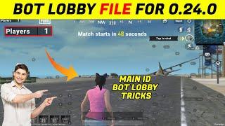 BOT Lobby Pubg Lite । How to go Conqueror Season 17 Trick । Pubg Mobile Lite Bot Lobby 0.24.0 #ik3