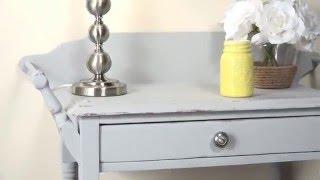 Rust-Oleum How-To: Chalked Ultra Matt Paint Project