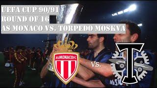 UEFA Cup 90/91 - Round of 16 - AS Monaco vs. Torpedo Moskva