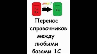 Обработка "Перенос справочников между ЛЮБЫМИ базами 1С"