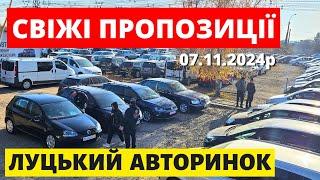 ЛУЦЬКИЙ АВТОРИНОК / СВІЖІ ПРОПОЗИЦІЇ // 7.11.2024 #колоритмоторс #автопідбір #автобазар