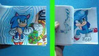 BGMI VS SONIC Flip book