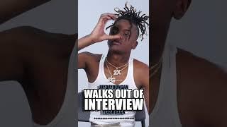 Jaydayougan walks out of Interview #jaydayoungan #interview #hiphop #entertainment