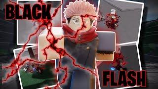 I HIT 7 BLACK FLASHES IN A PUBLIC SERVER! | The Strongest Battlegrounds