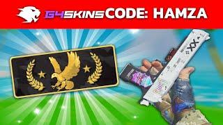Road to Global Elite #1  G4skins Promo Code 2025: HAMZA