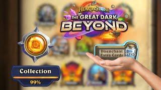 FULL 100% HEARTHSTONE COLLECTION! - Hearthstone Account Review - The Great Dark beyond