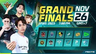 [ENGLISH] GRAND FINALS | FFWS 2023