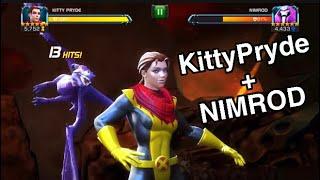 KittyPryde / Nimrod Gameplay Teaser | Marvel Contest Of Champions