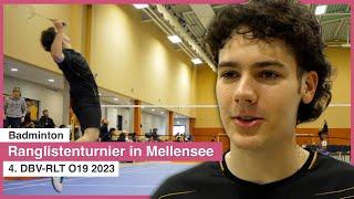 Badminton Ranglistenturnier in Mellensee | 4. DBV-RLT O19