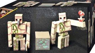 마인크래프트 아이언 철 골렘과 광석 블럭 중국 짝퉁 피규어 리뷰 Minecraft Iron Golem china figure