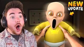 THIS UPDATE IS AMAZING!!! (New Ending)  | The Baby In Yellow (Dark Whispers Update)