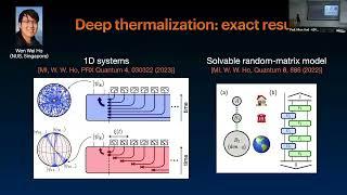 Oct 25, 2024: Thermalization and Quantum Information Workshop - Matteo Ippoliti [UT Austin]