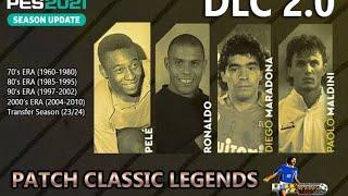 DLC 2.0 PES2021 Patch CLASSIC LEGENDS 4in1