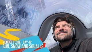 Sun, Snow and Squalls - Day 42 - Vendée Globe