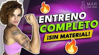 RUTINA COMPLETA de Ejercicios en Casa ️‍️ ¡SIN MATERIAL!