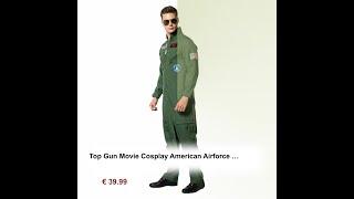 Faschings-Favoriten: Top Gun Movie Cosplay American A... für nur €39.99! Entdecke jetzt