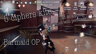 Identity V | 5 Ciphers Kite with Barmaid + Carrying the Rank Match with Perfumer