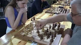 WFM Julia Gorozhankina - Aleksandrs Afanasjevs | Blitz chess