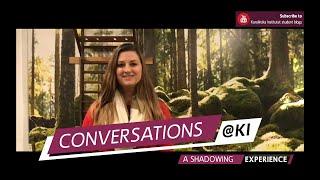 Conversations at KI: A shadowing experience with Rahel