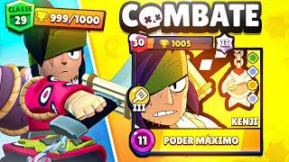 1000 TROFÉUS no COMBATE com o KENJI no BRAWL STARS!