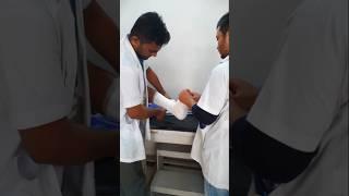 Short leg full plaster #ourtreatment #orthoconcepts #casting #legfracture #legcast #foot #ffracture