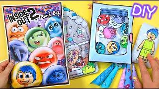 INSIDE OUT 2 Blind Bag Unboxing #asmr #paperdiy #gamebook