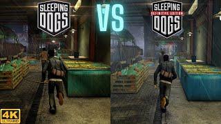 Sleeping Dogs Graphics Comparison |  Original better than the Definitive Edition?  | [PC, 4K]