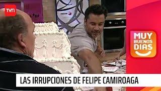 Las irrupciones de Felipe Camiroaga que sacaron carcajadas en sala de dirección | Muy buenos días