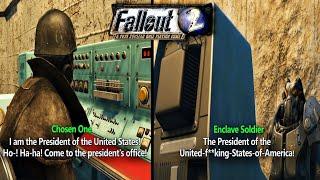 Fallout 2 Remastered | Enclave Soldier vs Chosen One