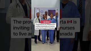 Best way to move Alberta in 2024 | Best programme for nurses in Canada in 2024 | jobs for nurses