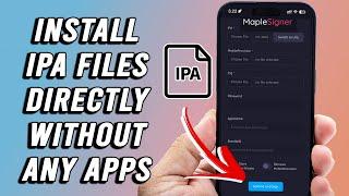 Sideload IPA Online : Install IPA Directly on iPhone (No 3rd Party Apps)