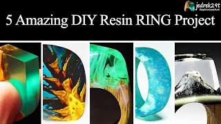 Copy of 5 MOST Amazing RING from Epoxy RESIN. Tutorial