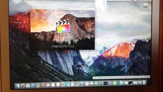 Установка Final Cut Pro X на MacBook Air 13 бесплатно