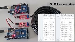 RS485 and Arduino Mega Serial Communication