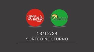 Sorteo Nocturno de Quiniela y Tómbola -14/12/2024