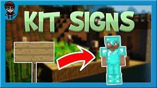 Minecraft KIT SIGNS Online Command Generator