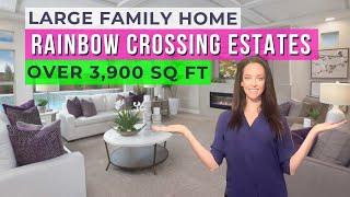 New Build Home Tour in Las Vegas (Large Family Home Layout) - Rainbow Crossing Estates