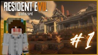 I'm building the ENTIRE Resident Evil 7 game in Minecraft #1 "Baker House Terrain"