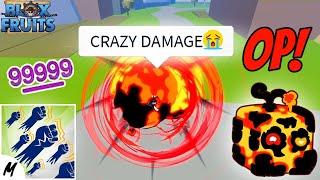 ABUSING PEOPLE WITH 30M MAGMA ONE SHOT COMBO IS INSANE | Blox Fruit |