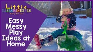 Easy Messy Play Ideas at Home | Fun Lockdown Activities for Kids