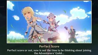 [Part II] 3rd Ending | Noelle Hangout Guide | Perfect Score | Genshin Impact #Short