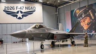 New 2026 F-47 NGAD Unleashed – The Fighter Jet That Ends 5th Gen Forever!