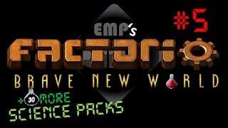 Factorio Brave New World Ep. 05 | +30 More Science Packs | Modded Factorio Gameplay