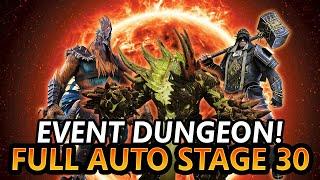 THATS HOW U CAN FARM STAGE 30 OR LOWER STAGES WITH 1 TEAM.. TEST SERVER! Raid Shadow Legends