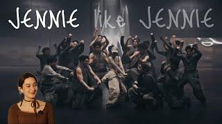 IK-POP REACTION| Реакция на JENNIE - like JENNIE (Official Video) без клипа