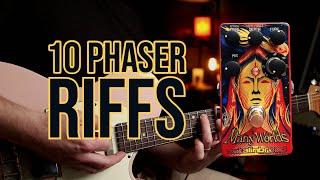 Top 10 Phaser Riffs | Catalinbread "Many Worlds" Phaser (Pedal Demo)