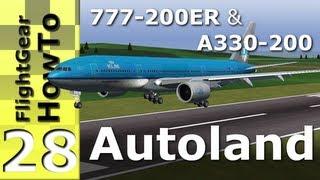 Automatic Landings - FlightGear HowTo #28