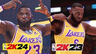 NBA 2K24 vs NBA 2K23 Graphics Comparison (NBA 2K24 Next Gen Gameplay Showcase Concept)