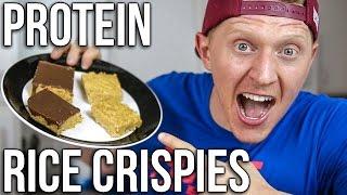 PROTEIN RICE CRISPY TREATS | Easy to Make & Great Macros!